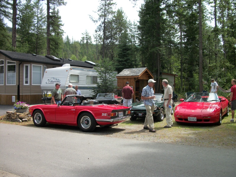 Harry's 1972 Triumph TR6 & Phil's 1991 Lotus Elan